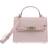 Steve Madden Dignify Croc Embossed Crossbody Bag - Blush