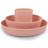 Filibabba Silicone Dinner Set Peach