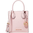 Michael Kors Mercer Extra-Small Pebbled Leather Crossbody Bag - Powder Blush