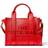 Marc Jacobs The Leather Mini Tote Bag - True Red