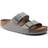 Birkenstock Arizona Soft Footbed Nubuck Leather - Dove Gray