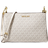 Michael Kors Trisha Medium Logo Crossbody Bag - Lt Crm Multi