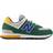 New Balance 574 Rugged M - Green with Royal Blue