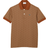 Lacoste Men's Classic Fit Monogram Print Polo - Beige/Brown