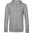 B&C Collection Men's Organic Hoodie - Grey Heather