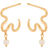 Pernille Corydon Ocean Dream Earrings - Gold/Pearls