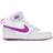 Nike Court Borough Mid 2 GS - Pure Platinum/White/Mint Foam/Vivid Purple