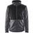 Blåkläder Full-Length Zip Hoodie - Black Melange