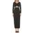 Alexia Admor Farish Long Sleeve Maxi Dress - Black