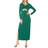 Alexia Admor Farish Long Sleeve Maxi Dress - Emerald