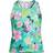 Lands' End Girl's Tankini Swimsuit Top - Jewel Green Tropic Print (521398AK7)