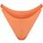 PrettyLittleThing High Leg String Side Bikini Bottoms - Bright Orange