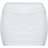 PrettyLittleThing Low Rise Slinky Micro Mini Skirt - White