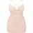 PrettyLittleThing Shape Cowl Bralet Detail Ruched Bodycon Dress - Stone