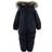 Ver De Terre Wintersuit with Fur - Navy (103 -600)