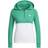 Adidas Junior Colorblock Hoodie - Court Green (HR3074)