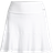 Casall Court Rib Shiny Skirt - White