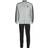 Adidas Basic 3-Stripes French Terry Track Suit - Medium Grey Heather/Black