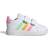 Adidas Infant Grand Court 2.0 - Cloud White/Pulse Mint/Beam Pink