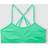 Seamless Scoop Neck Racerback Sports Bra - Tropic Green