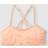 Happy Nation Seamless Scoop Neck Racerback Sports Bra - Peach Pie