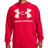 Under Armour Men's Rival Fleece Big Logo Hoodie - Red/Onyx White