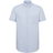 Seidensticker Non-iron Fil a Fil Short Sleeve Business Shirt - Light Blue