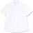 Seidensticker Non-iron Fil a Fil Short Sleeve Business Shirt - White