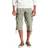 XRay Mens Belted Long Cargo Shorts - Leaf Green