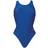 Dolfin Womens Basic Solid Red Performance Back One Piece - Royal