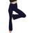Topyogas Women's Casual Bootleg Yoga Pants - Navy Blue