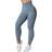 Mooslover Seamless Training Leggings - Grey Blue