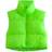 Keomud Women's Winter Crop Vest - Fluorescent Green