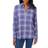 Foxcroft Rhea Plaid Easy Care Button-up Shirt - Indigo