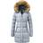 Wenven Women's Winter Thicken Puffer Coat Warm Jacket - Charcoal Heather