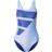 Adidas Big Bars Graphic Swimsuit - Blue Fusion/Victory Blue/White