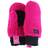 UGG Logo Tape Sherpa Mittens - Neon Pink