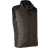Deerhunter Moor Padded Waistcoat with Knit - Brown Leaf