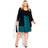 City Chic Uptown Dress - Teal