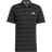 Adidas Two-Color Stripe Polo Shirt - Black/Grey Six