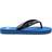 Quiksilver Boy's Molokai Flip-Flops - Black/Blue/Black