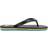 Quiksilver Boy's Molokai Flip-Flops - Black/Multi