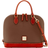 Dooney & Bourke Pebble Grain Zip Zip Satchel - Bark