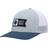 Salty Crew Pinnacle 2 Retro Trucker Cap - Sage/Indigo