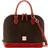 Dooney & Bourke Pebble Grain Zip Zip Satchel - Brown Tmoro