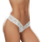 Mapale Ultra-Thin Racy Lace Thong - White