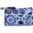 Vera Bradley Trapeze Cosmetic Bag - Island Tile Blue