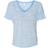 Bella+Canvas Women's 8815 Slouchy V-Neck Tee - Blue Marble