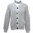 XRay Men's Shawl Collar Cardigan - Light Grey