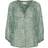 Part Two Erdonaepw Long -Sleeved Blouse - Green Granite Print